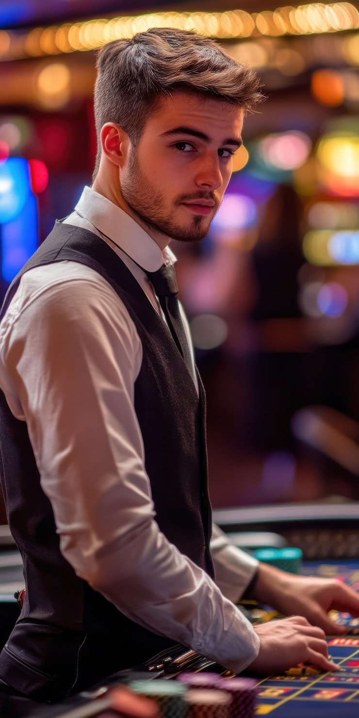 Roulette live feed Roulette wheel spinning on Android screen with bet tracker below