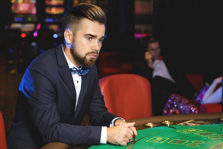 Live-dealer table lobby showing multiple baccarat tables with player counts and launch times